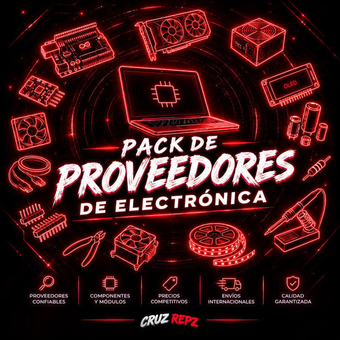 Pack de proveedores de ELECTRÓNICA