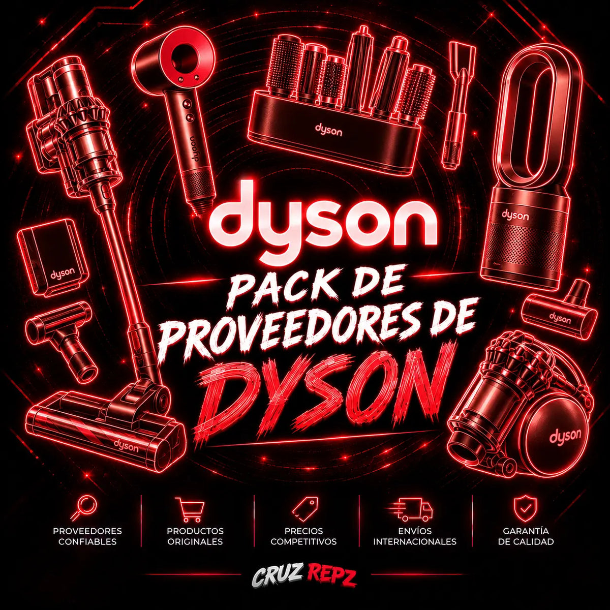 Pack de proveedores de DYSON