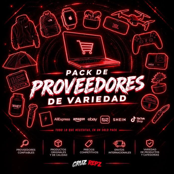 Pack de proveedor con VARIEDAD
