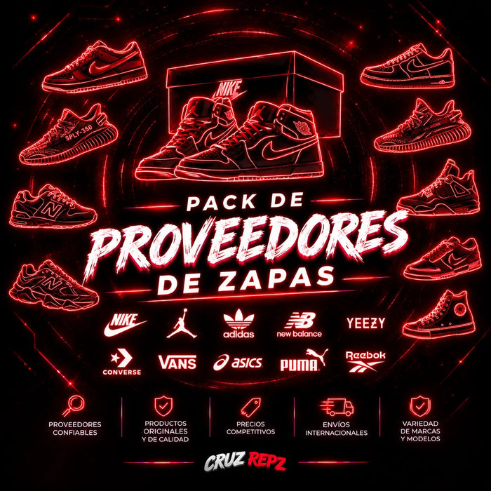 Pack de proveedores de Zapatillas
